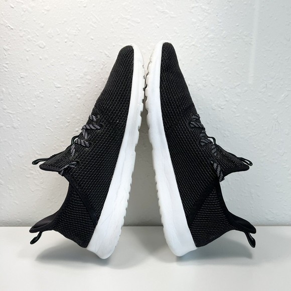 adidas Women's Cloudfoam Pure Running Shoe Black/Grey/Grey Size 10 - Picture 5 of 9